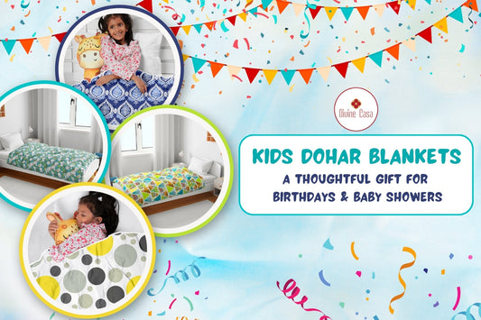 Kids Dohar Blankets – A Thoughtful Gift for Birthdays and Baby Showers