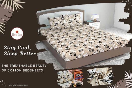 Stay Cool, Sleep Better: The Breathable Beauty of Cotton Bedsheets