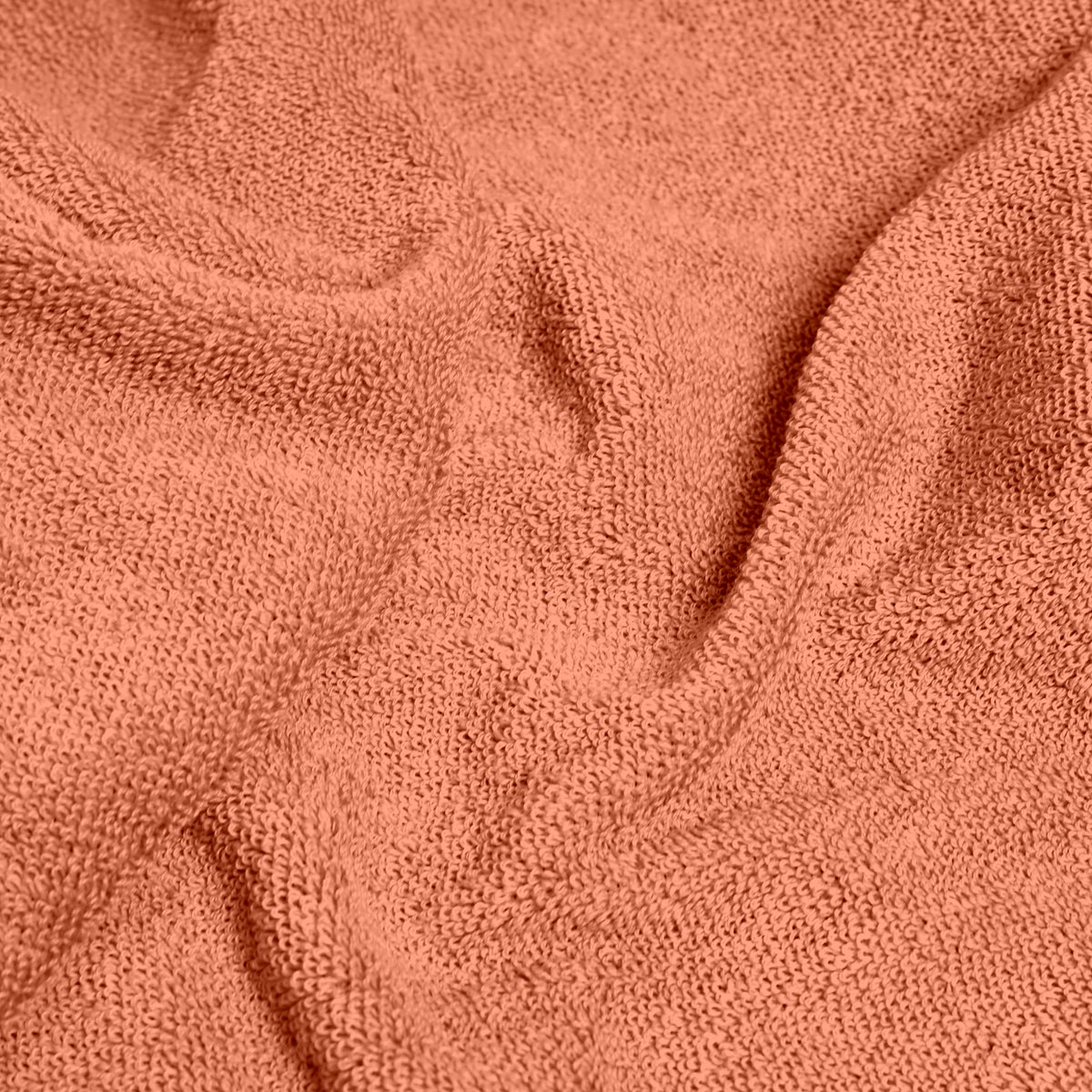 Dusty Orange Solid 550 GSM Cotton Bath Towel | 150 × 75 cm