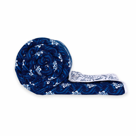 Iris Floral Reversible Double Bed Quilt Comforter