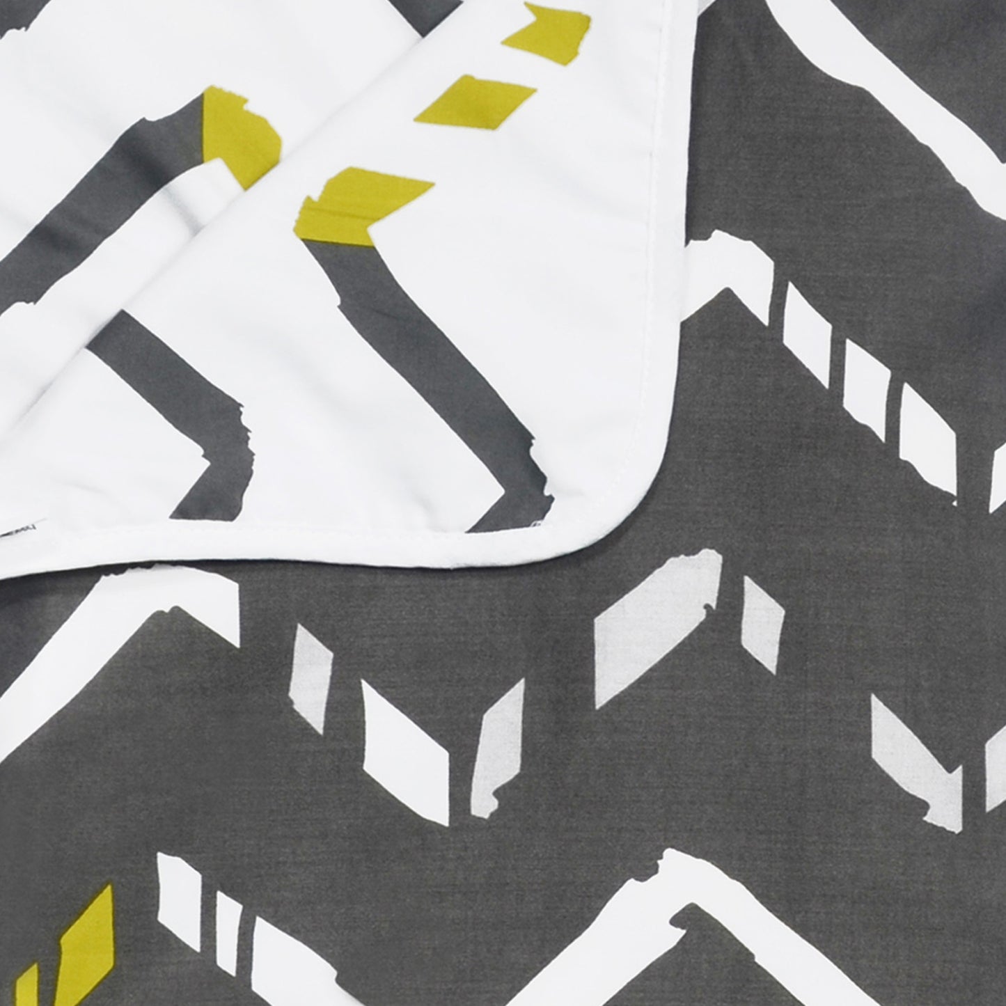 Grey Abstract Print Soft Touch for 0-3 Years Baby Single Bed AC Blanket for Kids