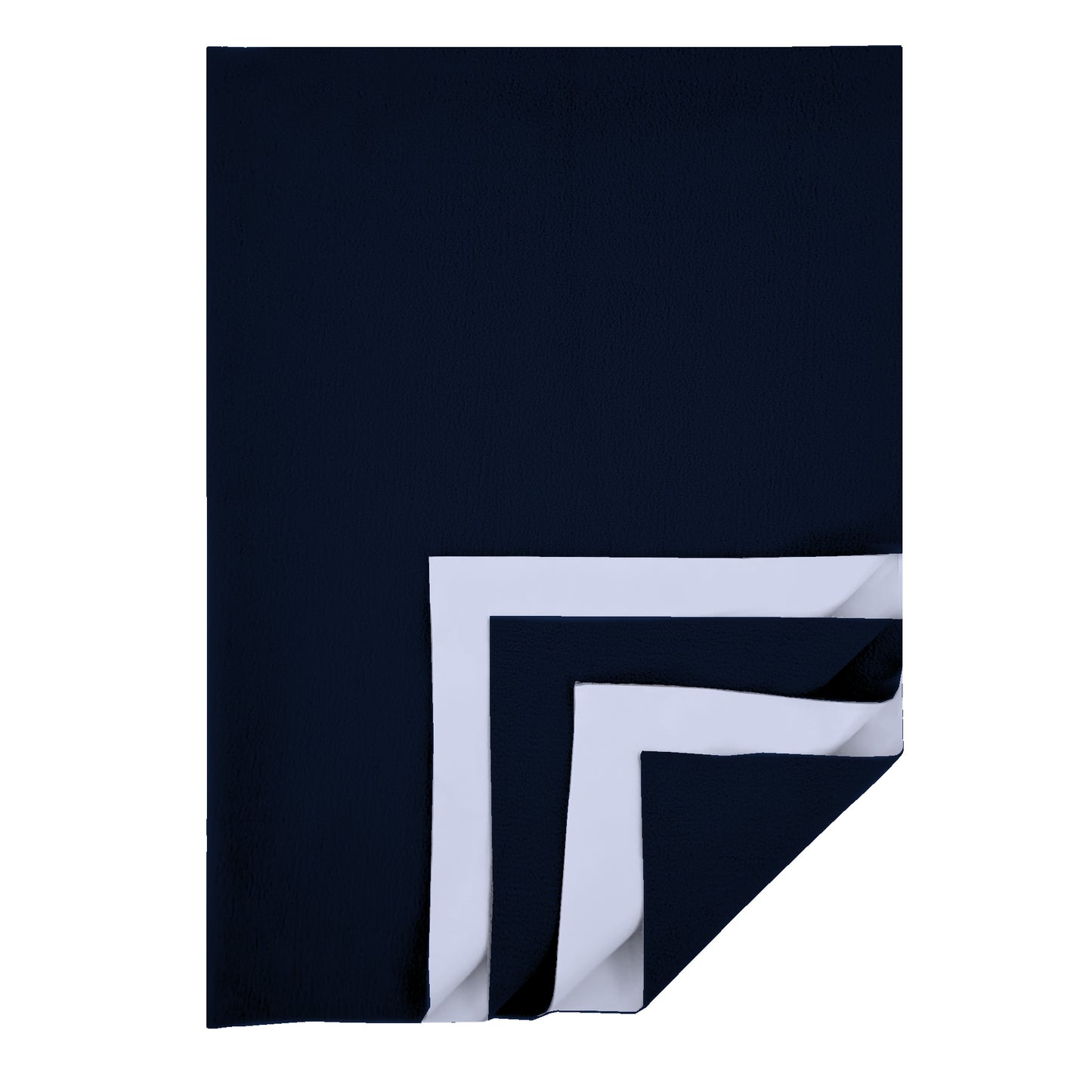 Waterproof Quick Dry Protector Sheet, Baby Bed Protector (140 X 100 CM), Pack of 1 -NAVY BLUE