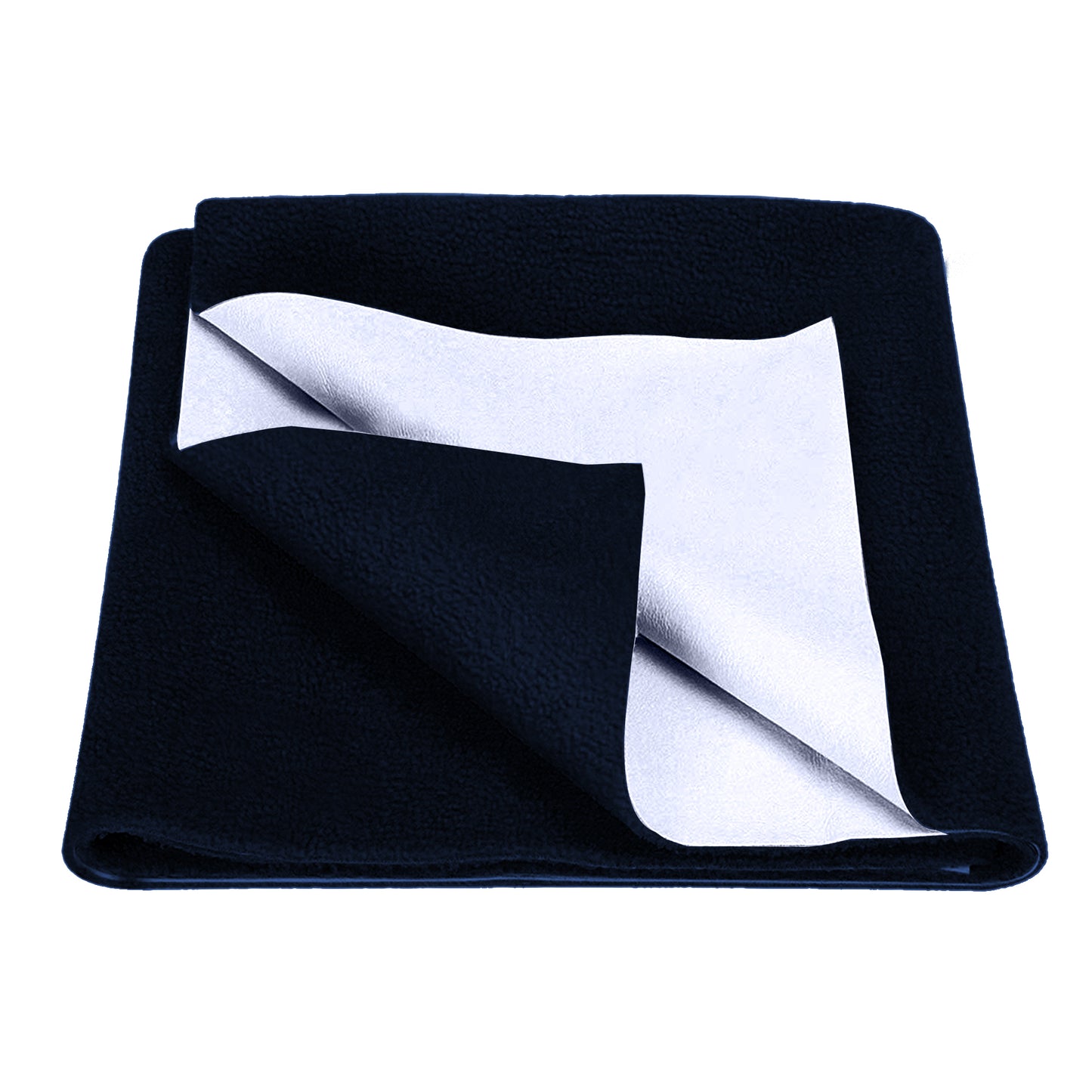 Waterproof Quick Dry Protector Sheet, Baby Bed Protector (140 X 100 CM), Pack of 1 -NAVY BLUE