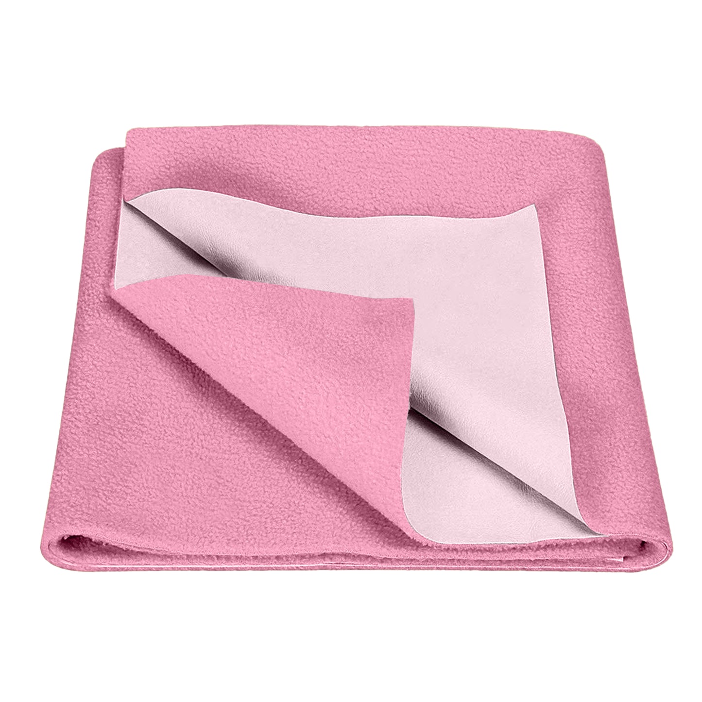 Waterproof Bed Protector, Extra Absorbent Quick Dry Sheet, Baby Bed Protector, Small Size(70 X 50 CM), Pack of 2 -PINK