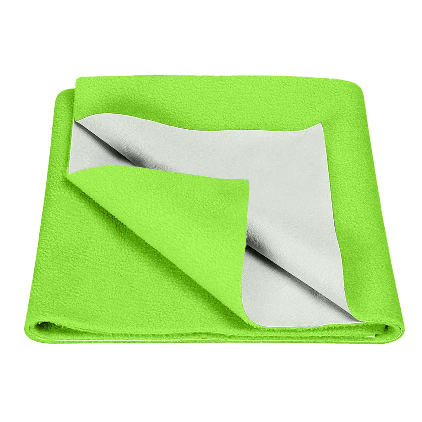 Waterproof Bed Protector, Extra Absorbent Quick Dry Sheet, Baby Bed Protector (70 X 50 CM), Pack of 2 -PISTA GREEN
