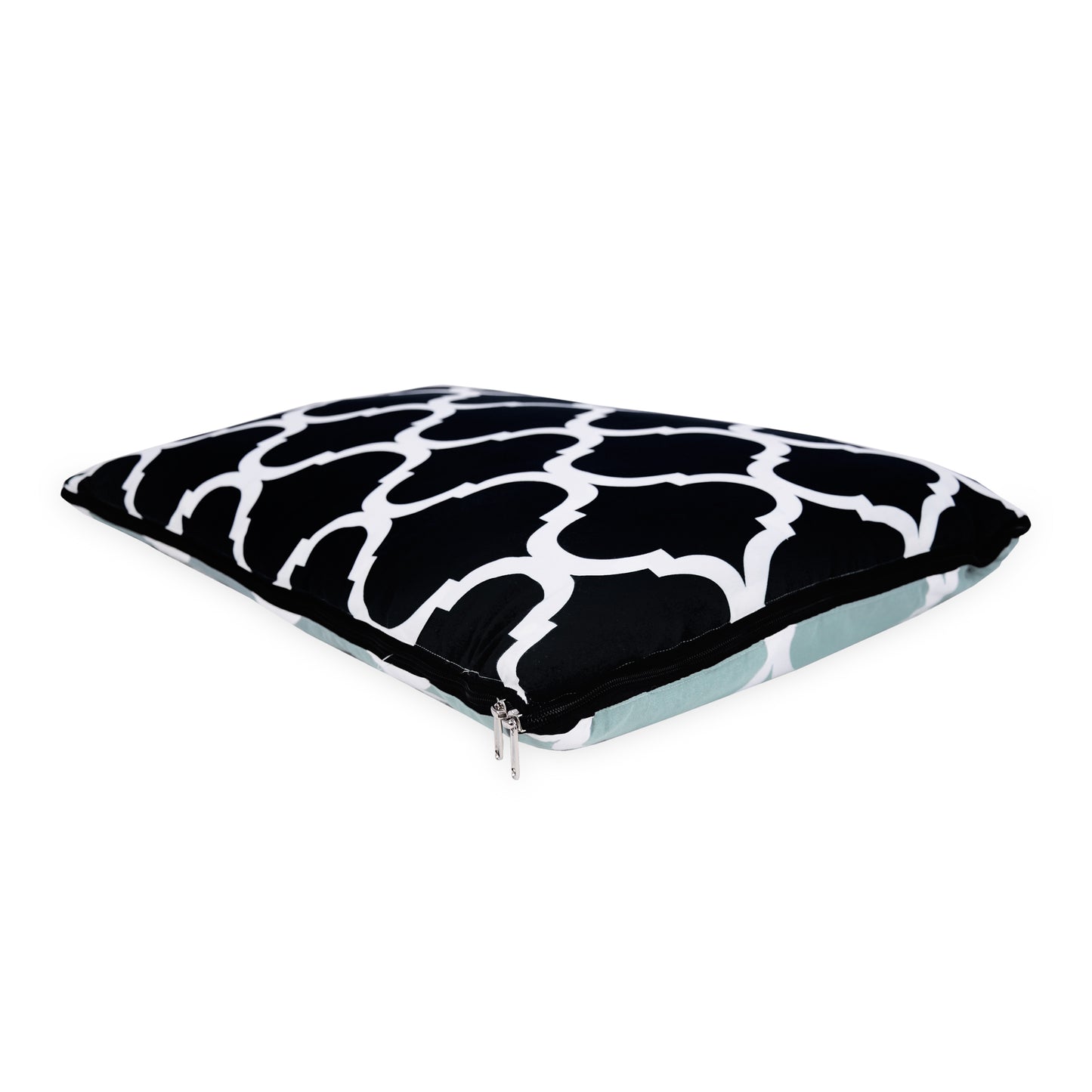 120 GSM Lightweight Single Comforter for Travel, Camping, Hiking, 2-in-1 Travel Comforter and Pillow - Dark Black