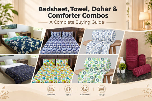 Bedsheet, Towel, Dohar & Comforter Combos: A Complete Buying Guide