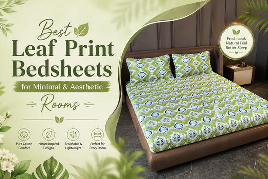 Best Leaf Print Bedsheets 