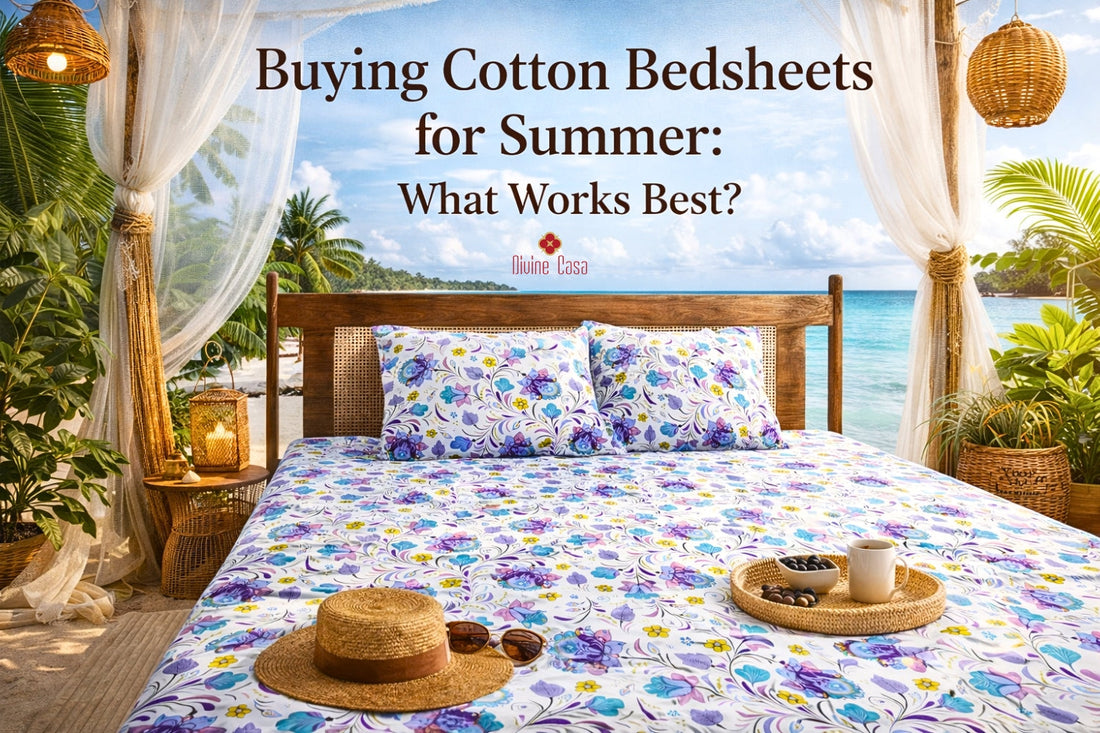Cotton Bedsheets for Summer