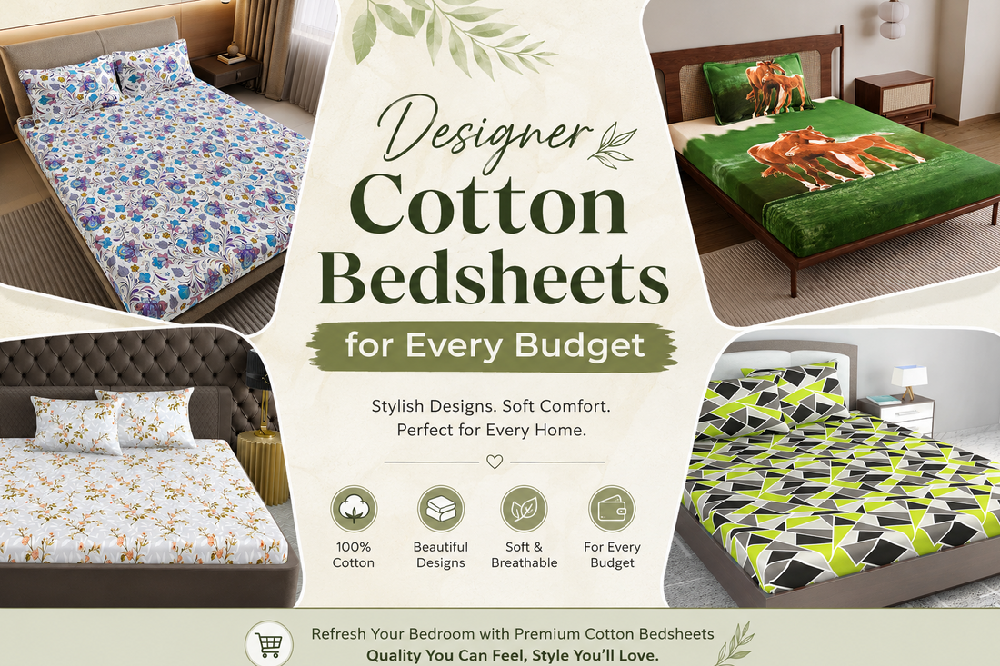 Designer Cotton Bedsheets for Every Budget