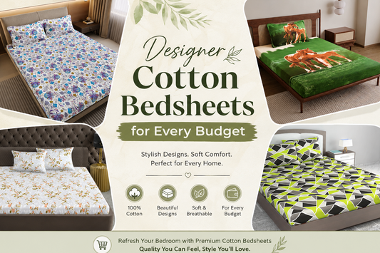 Designer Cotton Bedsheets for Every Budget