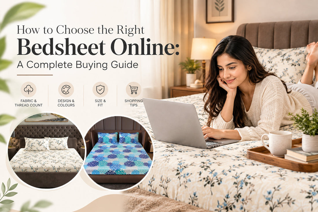 How to Choose the Right Bedsheet Online: A Complete Buying Guide