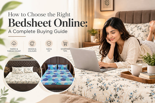 How to Choose the Right Bedsheet Online: A Complete Buying Guide