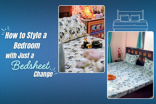 How to Style a Bedroom with Just a Bedsheet Change