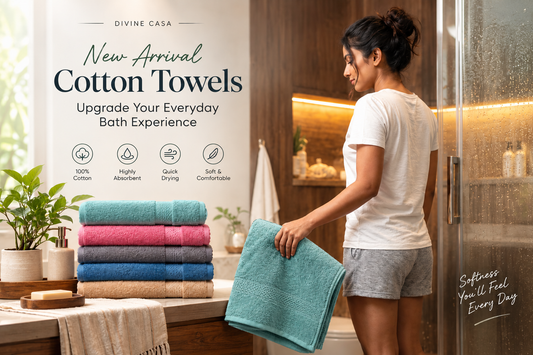 New Arrival Cotton Towels: Upgrade Your Everyday Bath Experience