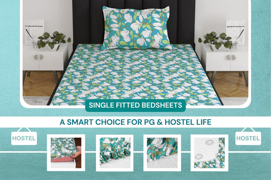 single fitted bedsheets
