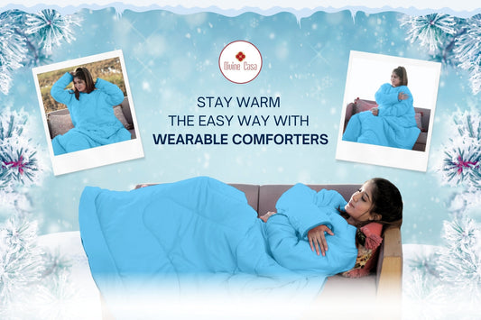 Stay Warm the Easy Way with Wearable Comforters