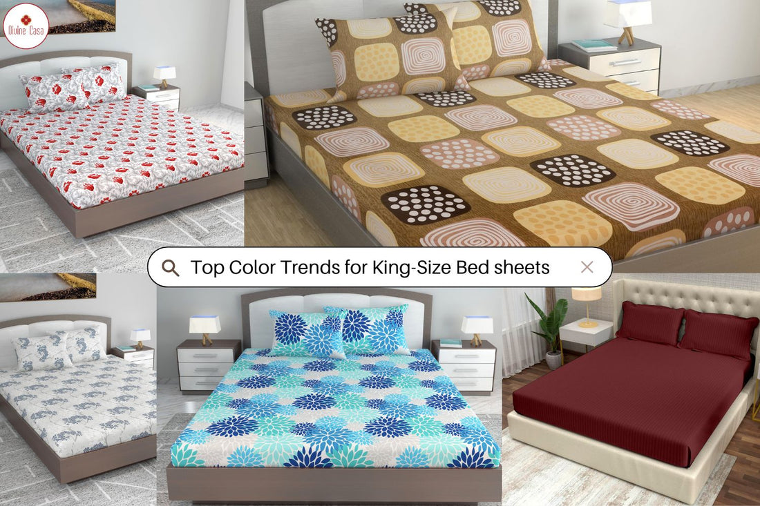 Top Color Trends for King-Size Bed sheets