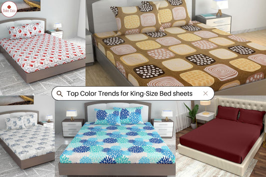 Top Color Trends for King-Size Bed sheets