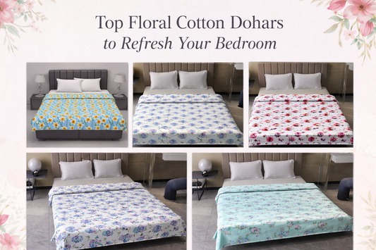 Top Floral Cotton Dohars to Refresh Your Bedroom