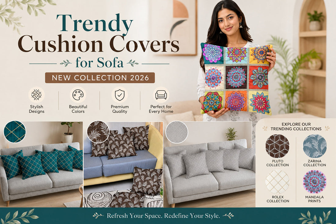 Trendy Cushion Covers for Sofa