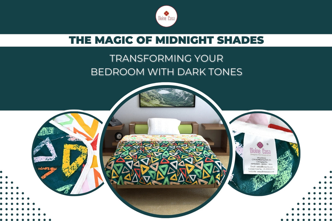 The Magic of Midnight Shades: Transforming Your Bedroom with Dark Tones
