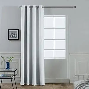 Micro Twill Blackout 1pcs Door Curtain – Light Blocking Privacy Door Panel