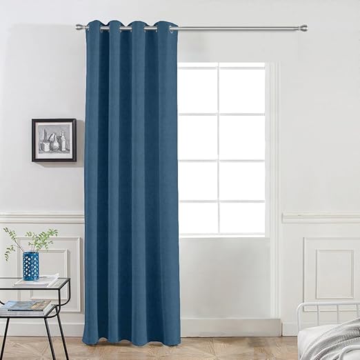 ELEGANCE VELVET Curtain Door – Luxury Soft Single Panel