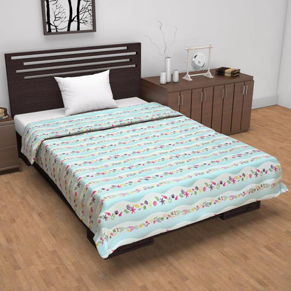 Mint Sky All Season AC Dohar for Single Bed