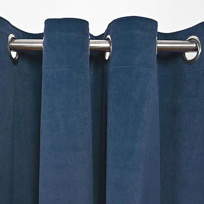 ELEGANCE VELVET Curtain Door – Luxury Soft Single Panel