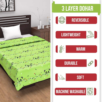 Sunny Green All Season AC Dohar for Single Bed