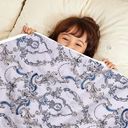 Kalamkari Retro Single Bed AC Quilt Comforter for Kids