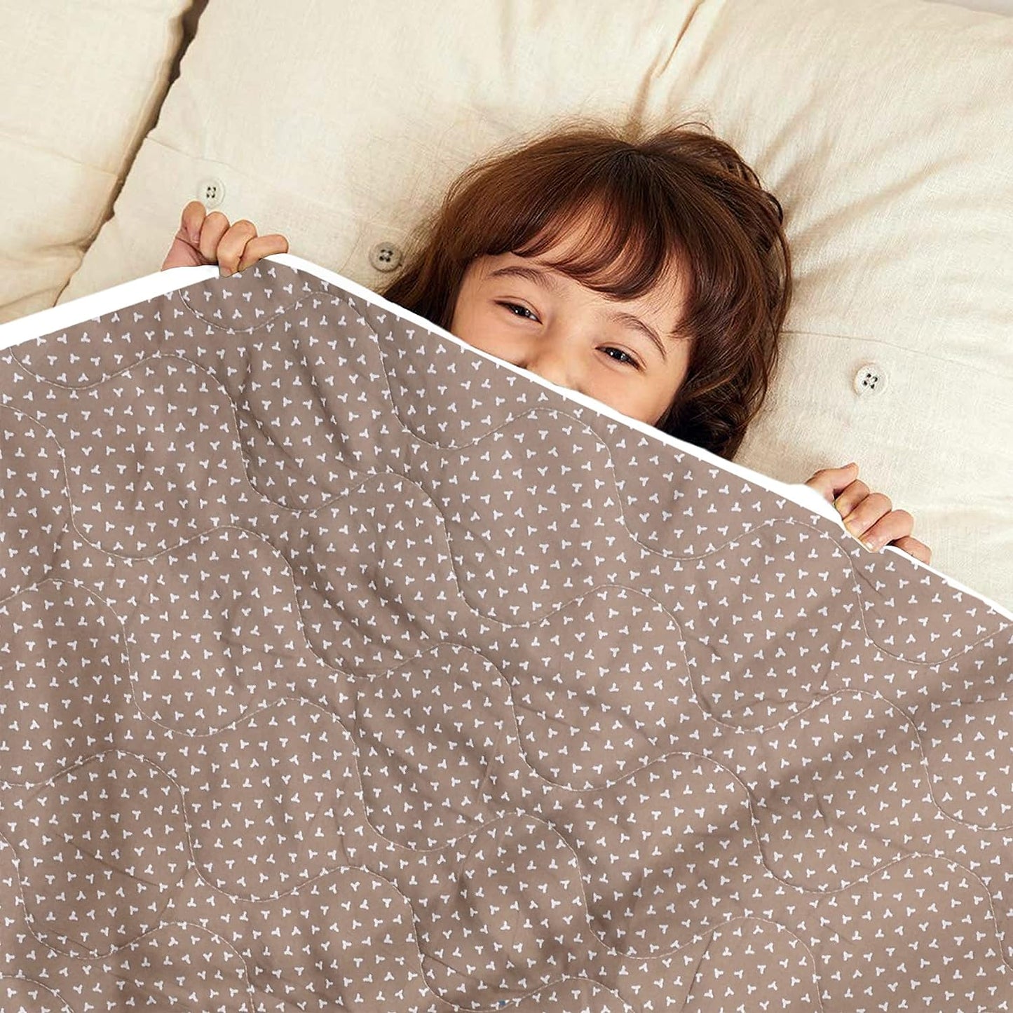 Kalamkari Retro Single Bed AC Quilt Comforter for Kids
