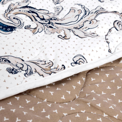 Kalamkari Retro AC Quilt Comforter for Double Bed