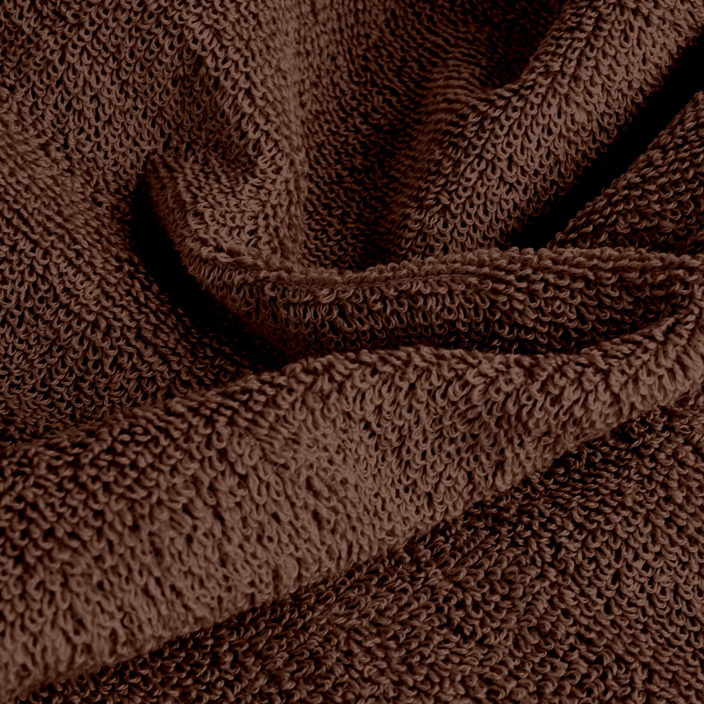 Brown Cotton Set of 3 Bath & Hand Towels Combo (40x60 cm, 30x30 cm)