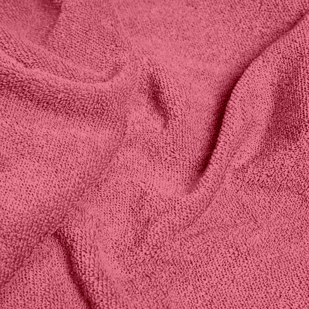 Pink Carnation Solid Cotton 550 GSM Bath Towel Set of 2 | 150 × 75 cm