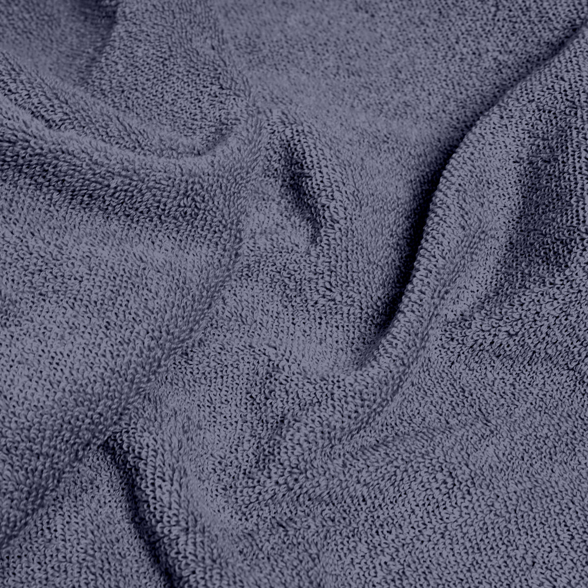 Blue Granite Solid 550 GSM Cotton Bath Towel | 150 × 75 cm