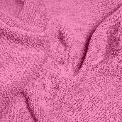 Fuchsia Pink Solid 550 GSM Cotton Bath Towel | 150 × 75 cm