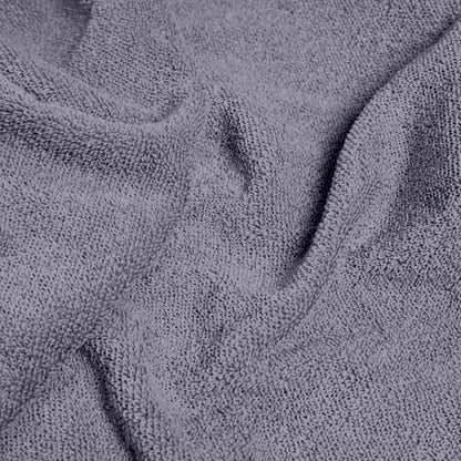 Dapple Grey Solid 550 GSM Cotton Bath Towel | 150 × 75 cm