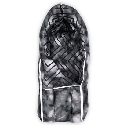 Abstract Gray Baby Sleeping Bag & Carry Nest for New Born & Infants (0-4 Months)
