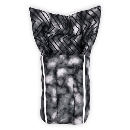 Abstract Gray Baby Sleeping Bag & Carry Nest for New Born & Infants (0-4 Months)