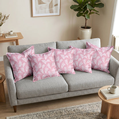 Light Pink Zarina Cushion Covers Set of 5