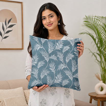 Mineral Blue Zarina Cushion Covers Set of 5