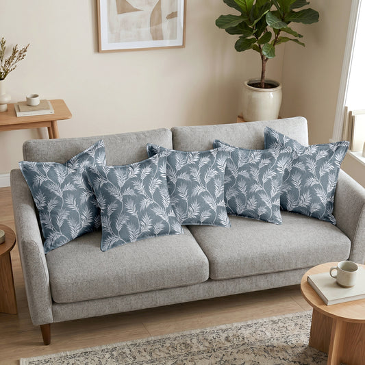 Zinc Grey Zarina Cushion Covers Set of 5