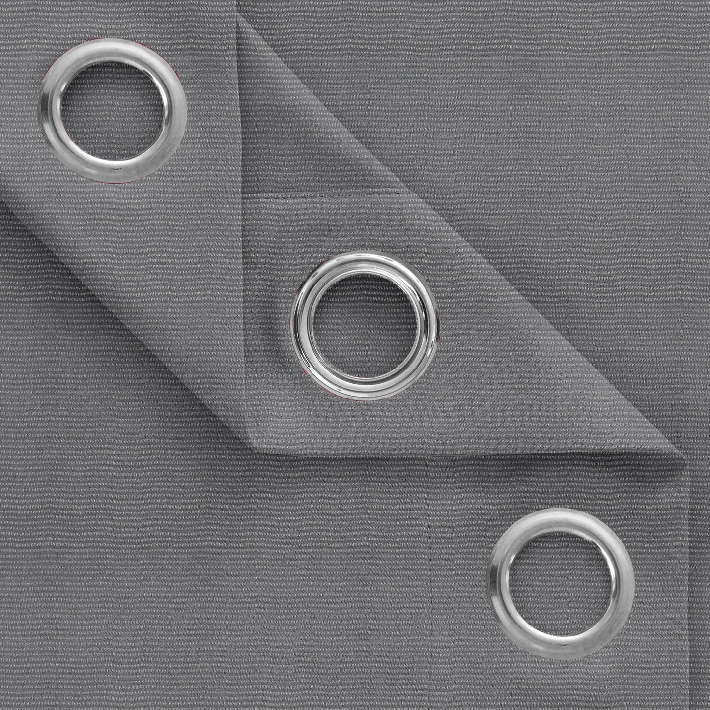 Poplin Sheer Window Curtain Soft Decorative Panel (Set of 1) - Grey