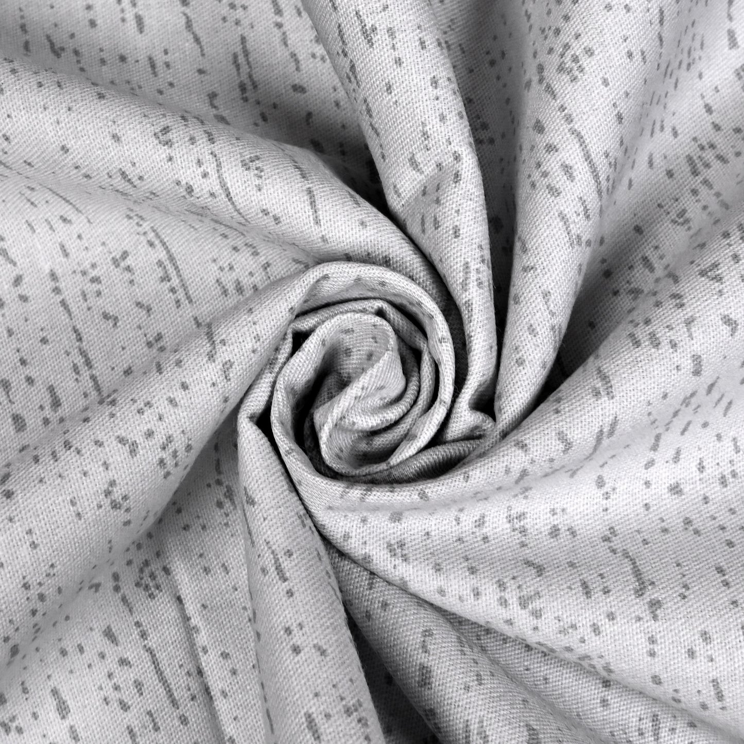 Blue Blossom Pure Cotton White & Blue Floral King Bedsheet  – 180 TC