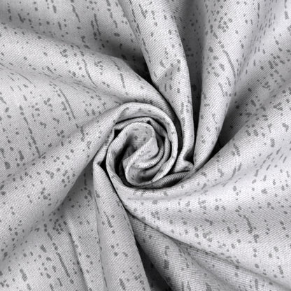 Blue Blossom Pure Cotton White & Blue Floral King Bedsheet  – 180 TC