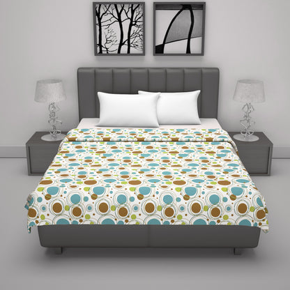 Polka Dot All Season AC Dohar for Double Bed