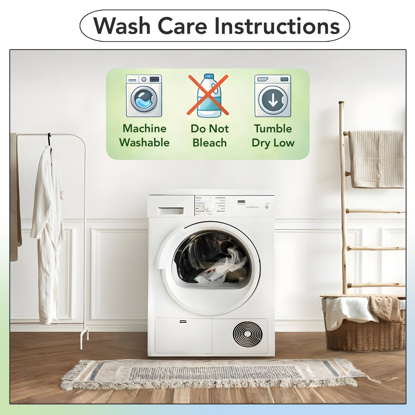 Blue Pink Floral 144 TC Cotton King Bedsheet