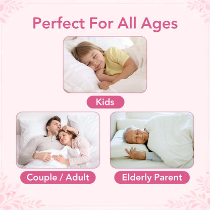 Pink Floral Pure Cotton Lightweight Dohar For Single bed